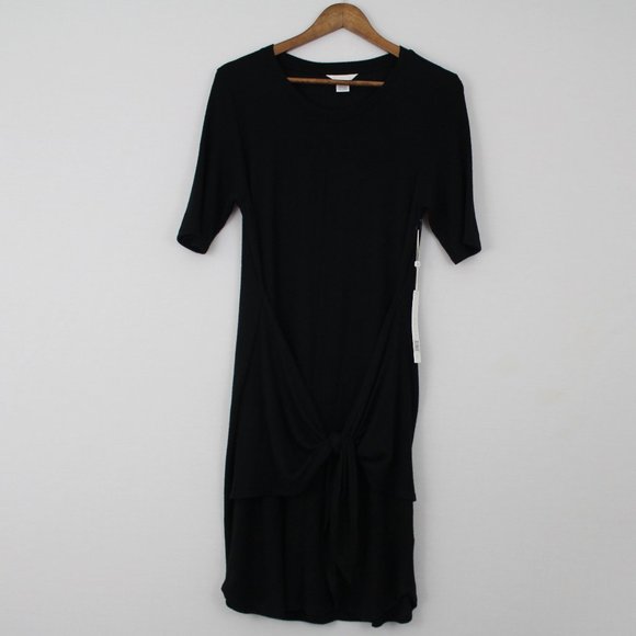 Caslon Black Dress w/ Ruched Tie Dress - Picture 14 of 15